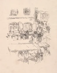 A piactér, Vitre, 1893.