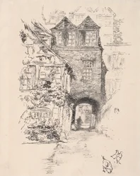 A papok háza, Rouen, 1894.