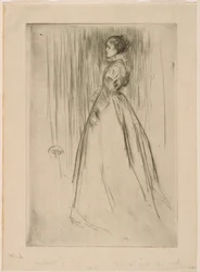 A bársonyruha Mrs. Leyland, 1873.