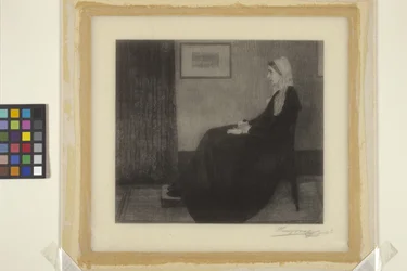 Whistler anyja (tinta papíron)