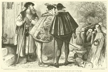 A Lordok Háza alatti pince, amelyet tele van fával és szénnel