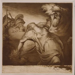 Lear király és Cordelia