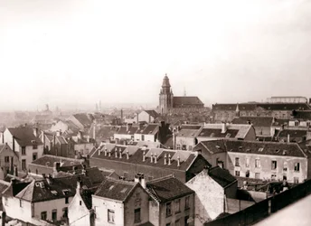 Antwerpen látképe, 1898.