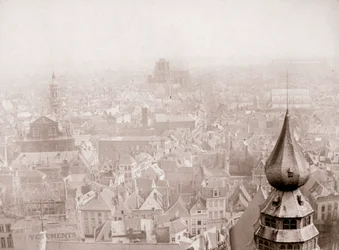 Antwerpen látképe, 1898.