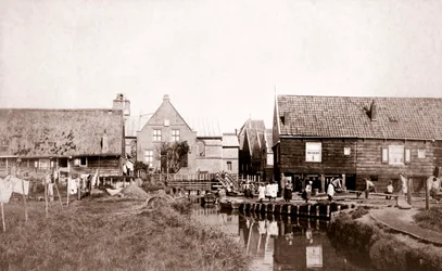 Marken-sziget, Hollandia, 1898.