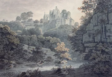 Hawthornden kastély Edinburgh közelében