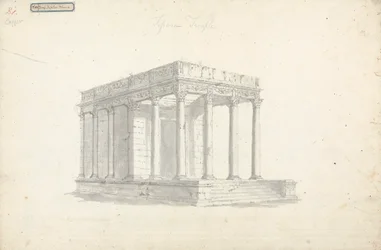 Pl. VIII Jupiter temploma Thébában