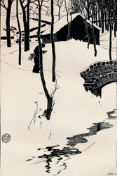 Víkendház egy erdőben, 1897