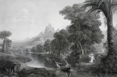 Az életút: Ifjúság, c. 1855