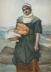 Egy francia halászlány, 1890, 1906.