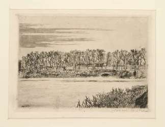 Le pont du bois? Ostende (A híd az erdőben Ostendben)