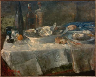 Csendélet osztrigával