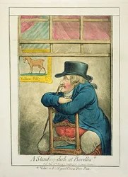 A Standing-Dish at Boodles, Hannah Humphrey, 1800