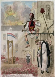 "A francia dicsőség zenitje; a szabadság csúcspontja. Vallás, igazságosság, hűség és a felvilágosulatlan elmék minden bogara, Isten veled!", Hannah Humphrey kiad.