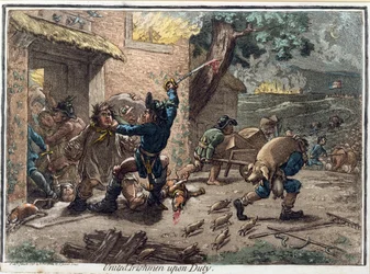 United Irishmen Upon Duty, kiadta Hannah Humphrey 1798-ban.