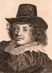 Frans Hals, illusztráció az 1817-ben, Londonban megjelent „Hiteles festők 75 portréi hiteles eredetikről” c.