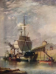 Belfast kikötője – komplépcsők, 1851, 1909.