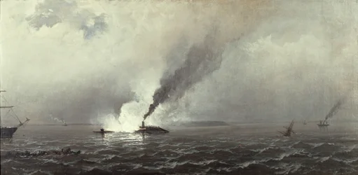 A monitor és a Merrimac, 1874-75