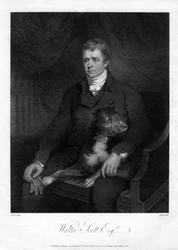 Sir Walter Scott, első baronet, termékeny skót történelmi regényíró és költő, 1810