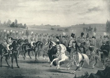 Szemle az 1. életőrségről és a 8. huszárokról, 1842. június 4., 1842. 1909.