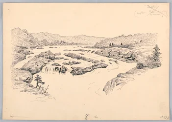 River Rapids, Design for Washington Board of Trade Dinner, 1908. május 13