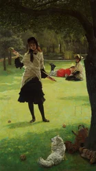 Krokett, 1878 körül