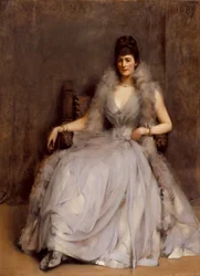Cecilia-torony portréja, 1889