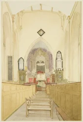 A Szent János-templom belseje