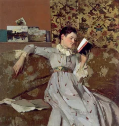 Caterina könyvet olvas, 1888 körül