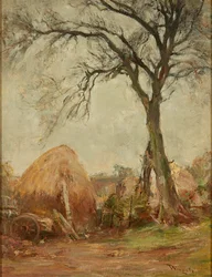 Tavasz a farmon, Currie (olaj, vászon)