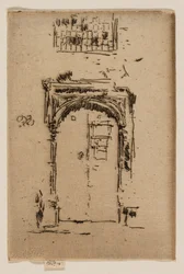 Church Doorway, Edgware Impresszió: Art Institute of Chicago Art Institute of Chicago (1924.659)Church Doorway, Edgware