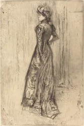 Maud, állva