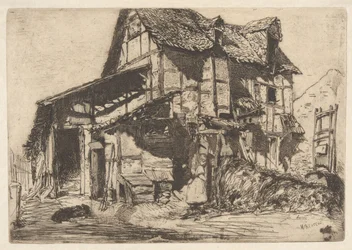 A veszélyes bérház, a francia sorozatból (Douze Eaux-Fortes d