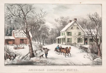 American Homestead, tél, 1868.