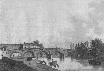 Maidstone Bridge, Kent. Pl. 2, 1787