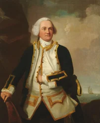Samuel Graves admirális portréja