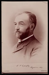 Samuel Pierpont Langley portréja 1834-1906, 1887. augusztus 22.