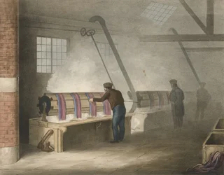 Dying, Progress of Cotton No. 11, pub. 1840