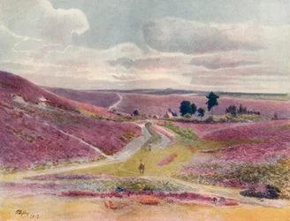 „Mocsárvidék Frenshamnél”, 1912, 1914