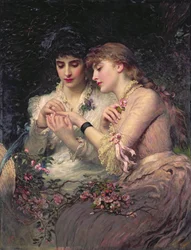 Tövis a rózsák között, 1887 körül (olaj, vászon)