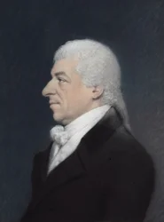 Sir William Blissart (pasztell szürke papíron)