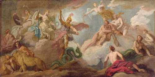 Apollo győzelme, 1716 körül (olaj, vászon)