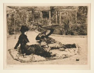 A medence mellett (Sur l