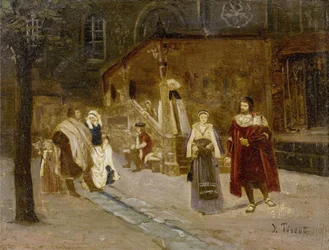 James Tissot Faust és Margarethe