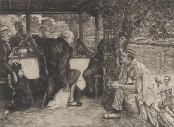 Példabeszéd a tékozló fiúról, IV. sz.: A hízott borjú, 1882.