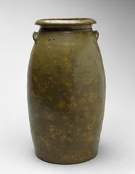 Churn, c. 1873-1900 (lúgos mázas kőedény)