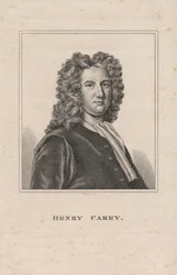 Henry Carey, R. Grave metszete, 1800 körül