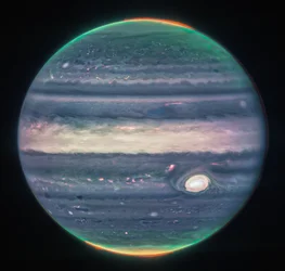 Webb Jupiter-képei az aurórákat, a homályokat mutatják be