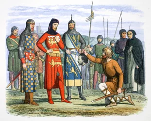 Piers Gaveston fejét Lancaster grófjának mutatták be, 1312 1864.