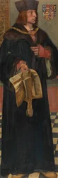 I. Maximilianus, római császár (olaj a táblán)